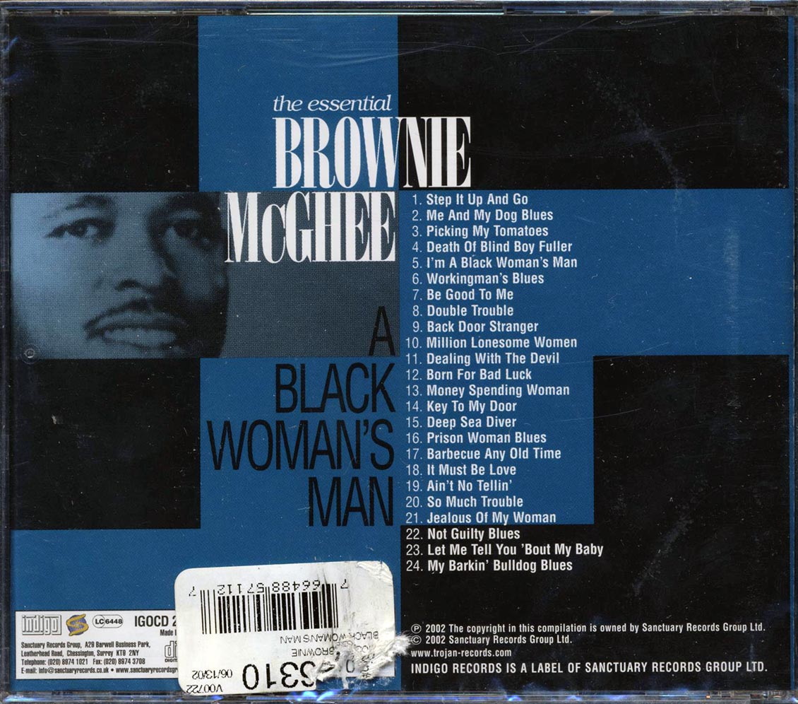 Brownie McGhee - The Essential Brownie McGhee: A Black Woman's Man Music CD