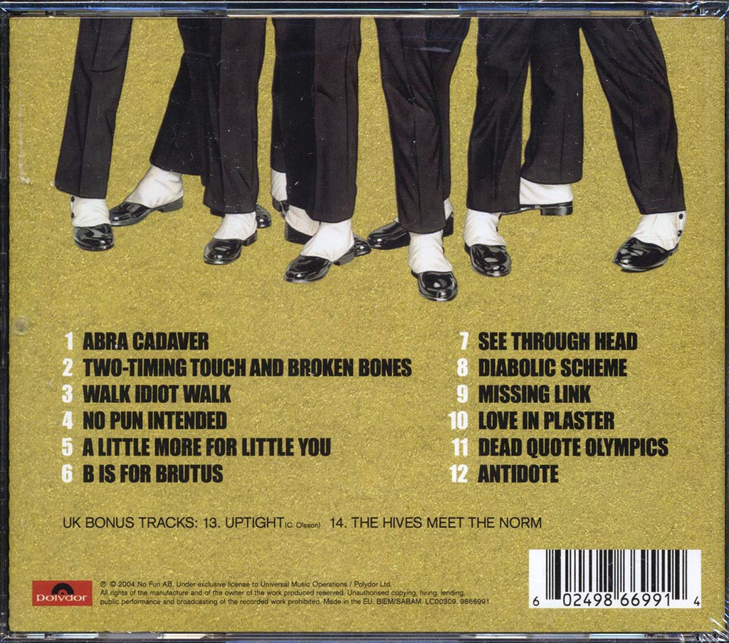 The Hives - Tyrannosaurus Hives Music CD