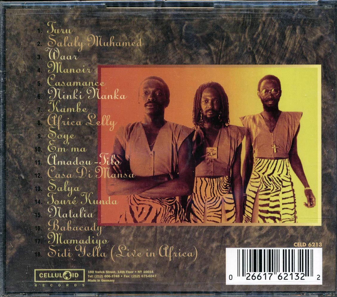 Toure Kunda - Dance Of The Leaves: The Celluloid Recordings 1983-1987 Music CD