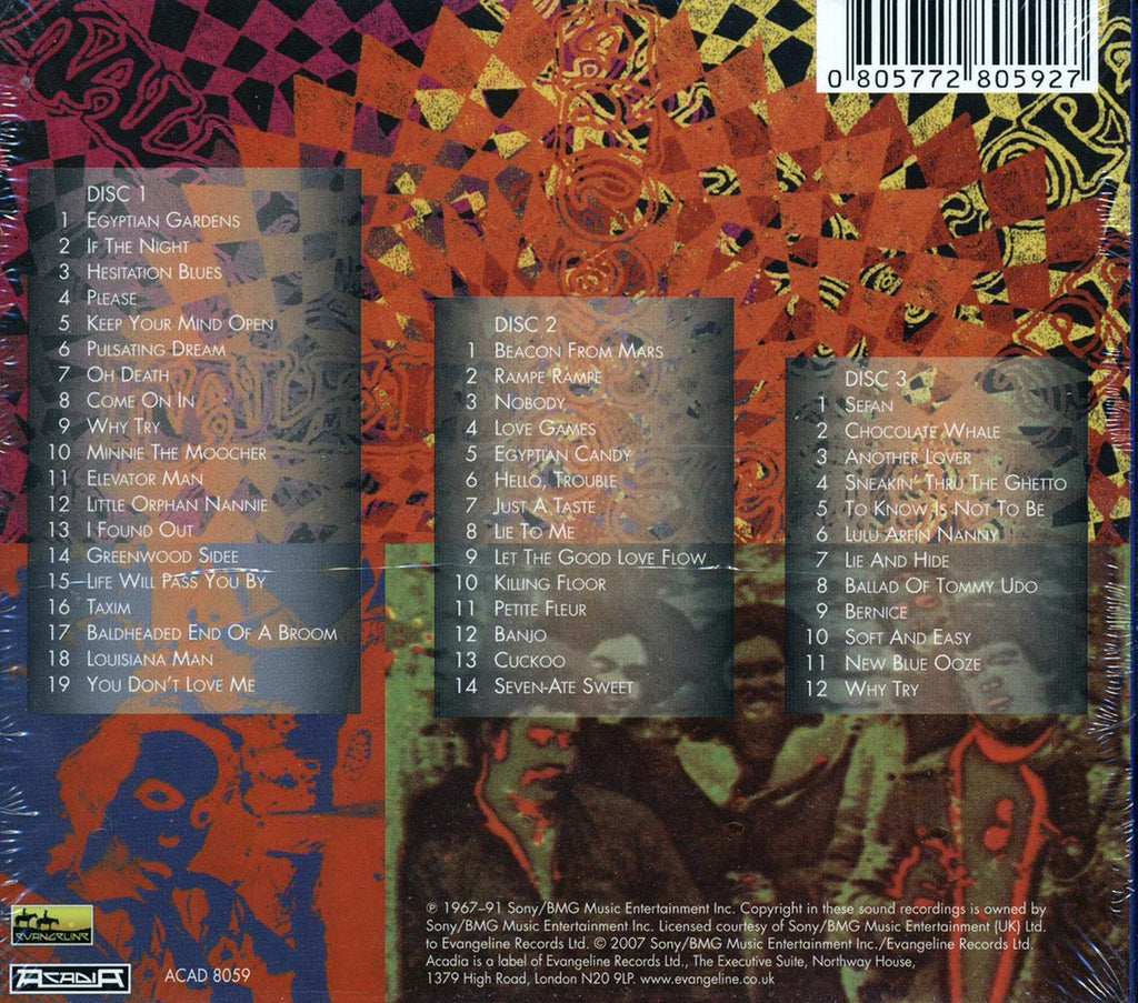 Kaleidoscope - Pulsating Dreams: The Epic Recordings (45 tracks) (3xCD) (deluxe 4-fold digipak) Music CD