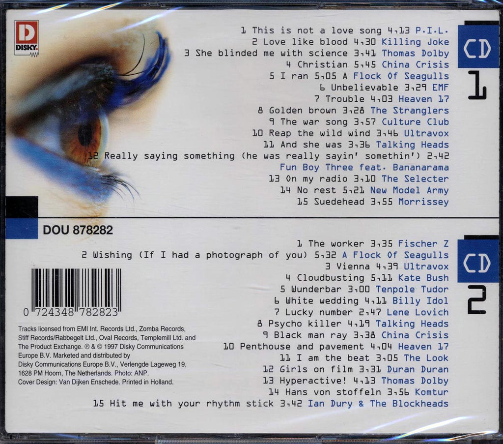 Talking Heads, Morrissey, Culture Club, Etc. - New Wave Classics (30 tracks) (2xCD) Music CD