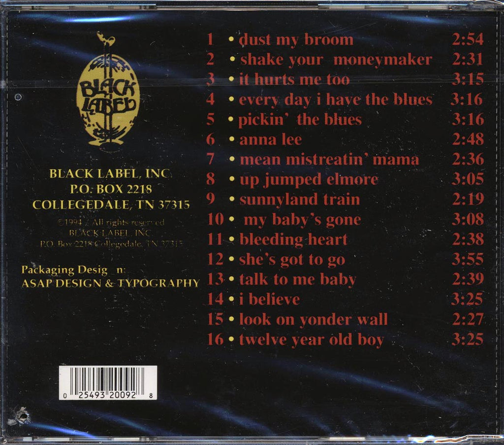 Elmore James - Every Day I Have The Blues (marked/ltd stock) Music CD