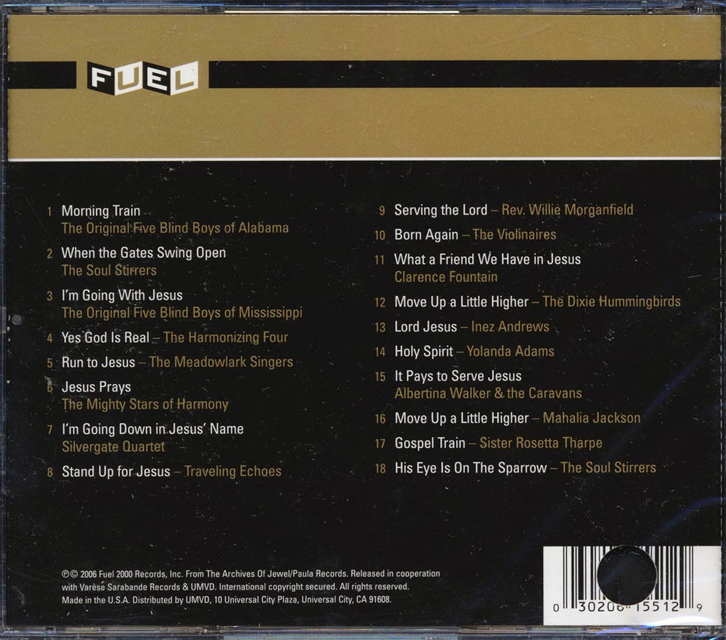 The Soul Stirrers, Inez Andrews, The Original Five Blind Boys Of Alabama - An Introduction To Gospel (marked/ltd stock) (remastered) Music CD