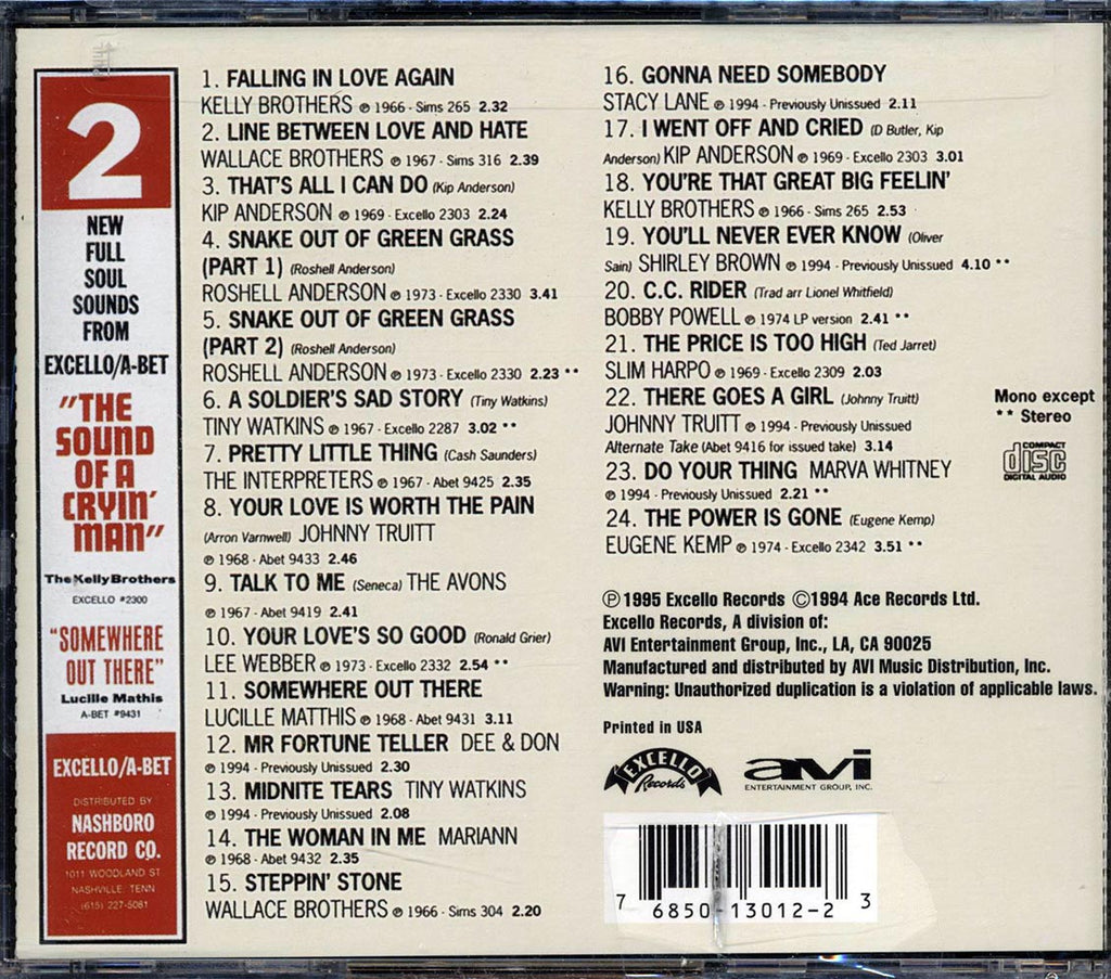 Kelly Brothers, Rochell Anderson, Kip Anderson, Etc. - The Heart Of Southern Soul: From Nashville To Memphis And Muscle Shoals (marked/ltd stock) Music CD