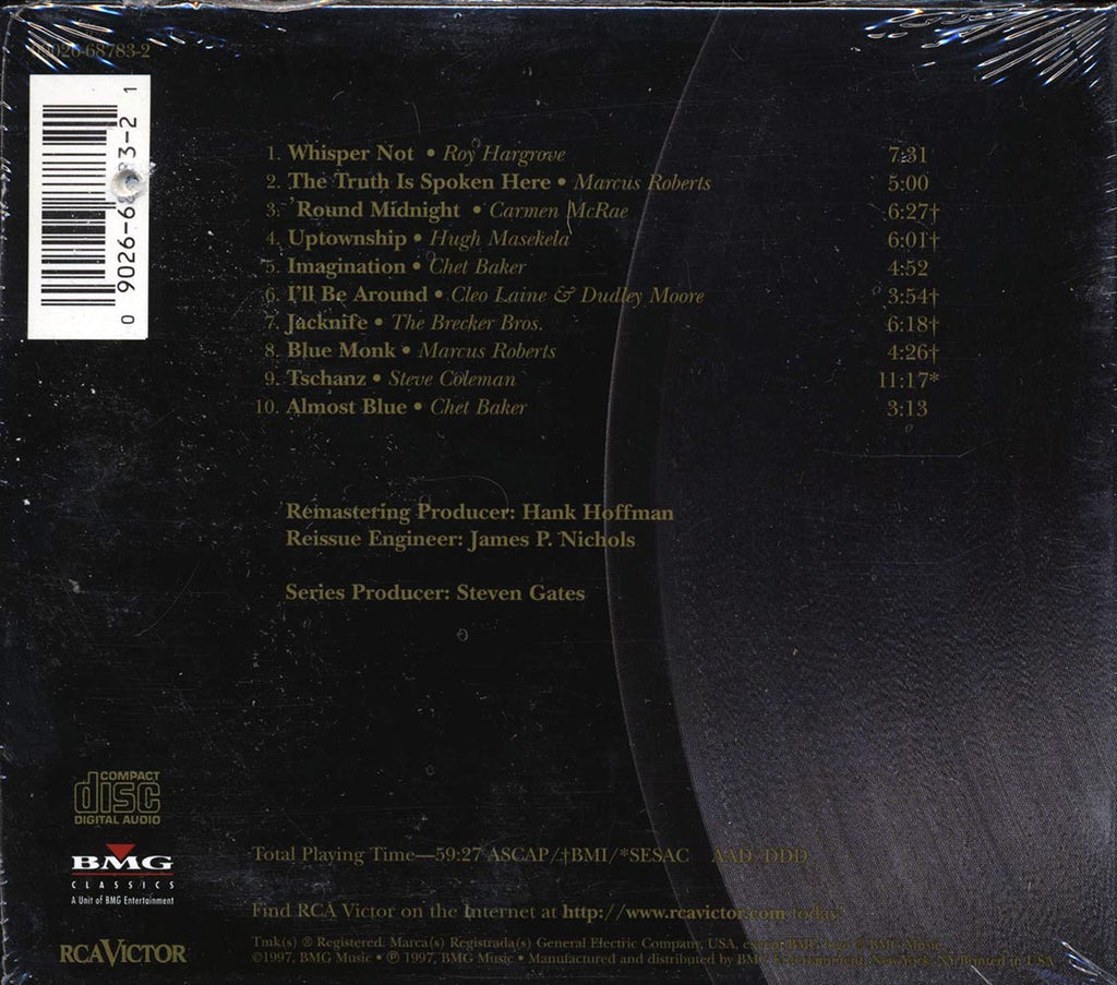 Roy Hargrove, Marcus Roberts, Carmen McRae, Etc. - RCA Victor 80th Anniversary: The First Label In Jazz Volume 7 1980-1989 (marked/ltd stock) Music CD
