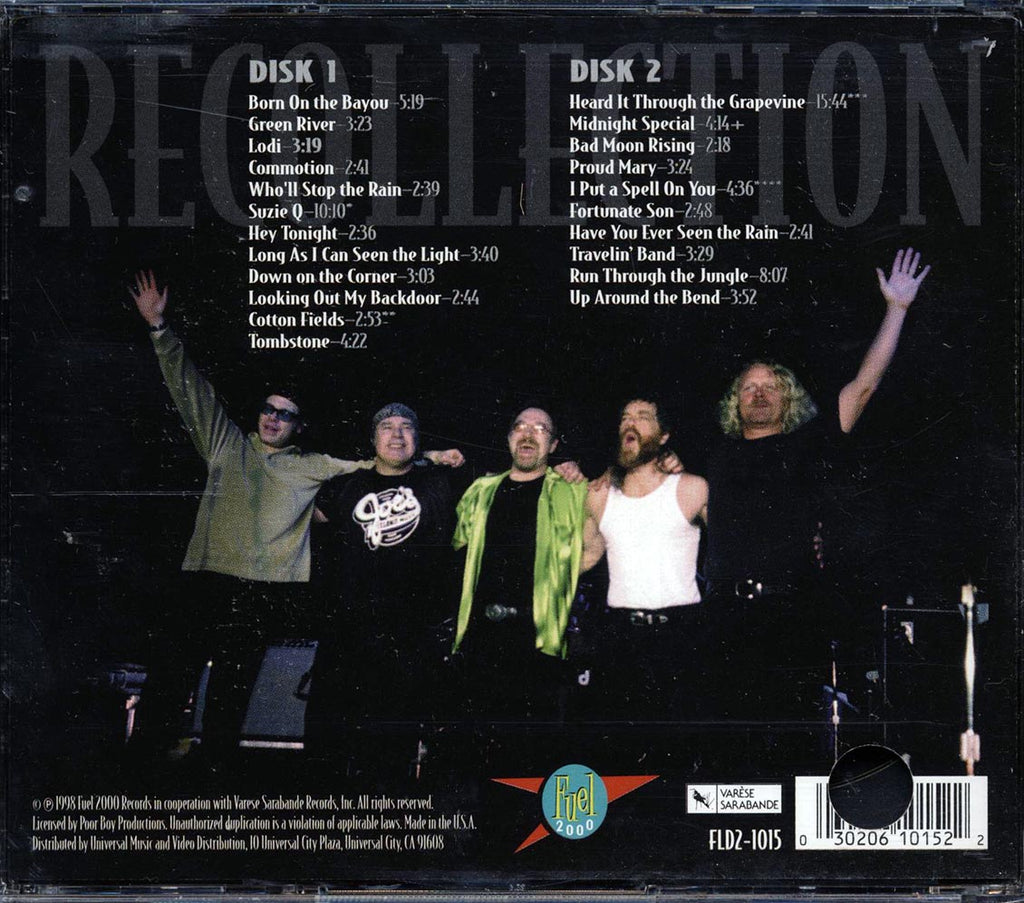 Creedence Clearwater Revival - Creedence Clearwater Revisited: Recollection (22 tracks) (2xCD) (marked/ltd stock) Music CD
