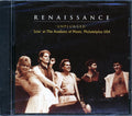 Renaissance - Unplugged: Live At Academy Of Music, Philadelphia USA Music CD