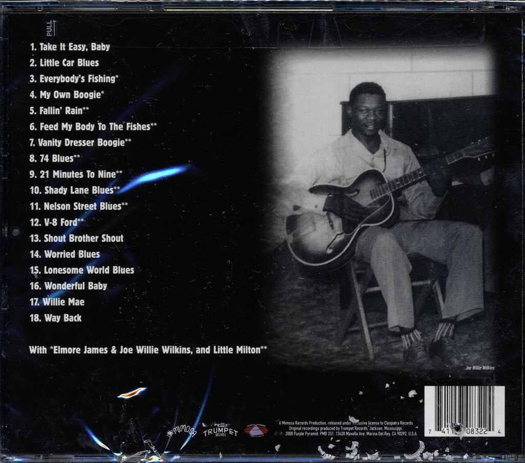 Willie Love And His Three Aces - Greenville Smokin' (marked/ltd stock) Music CD