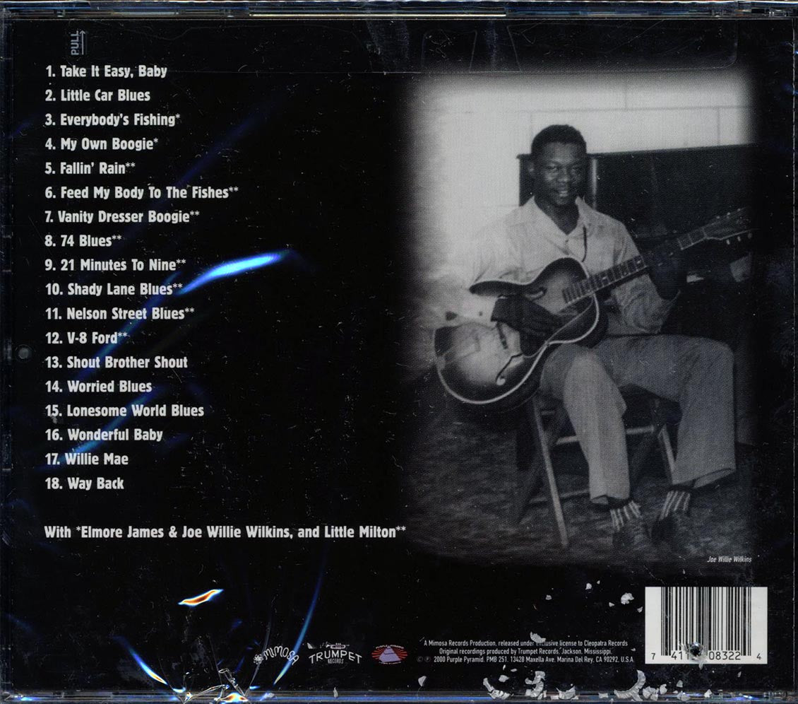 Willie Love And His Three Aces - Greenville Smokin' (marked/ltd stock) Music CD