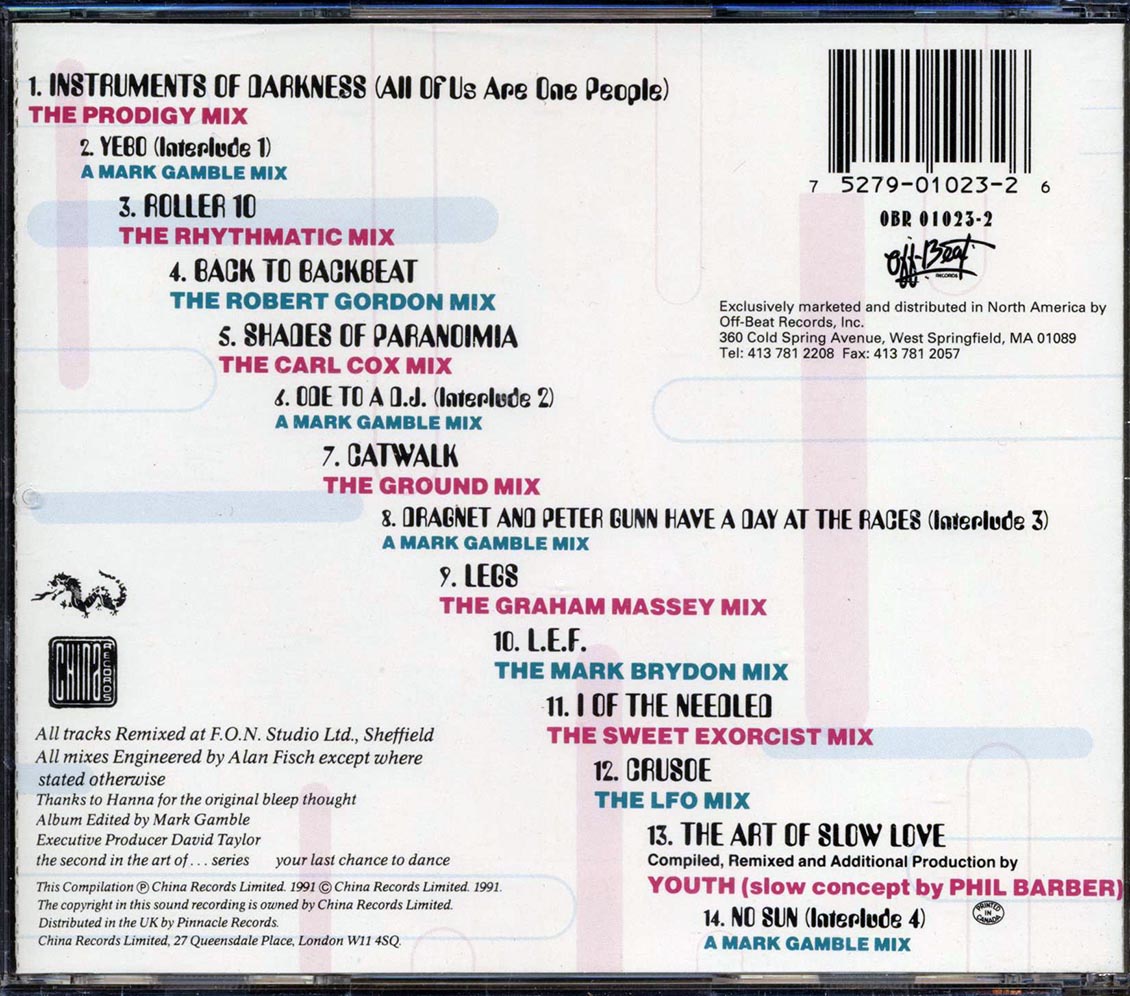 Art Of Noise - The FON Mixes Music CD