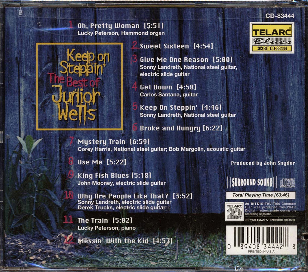 Junior Wells - Keep On Steppin': The Best Of Junior Wells Music CD