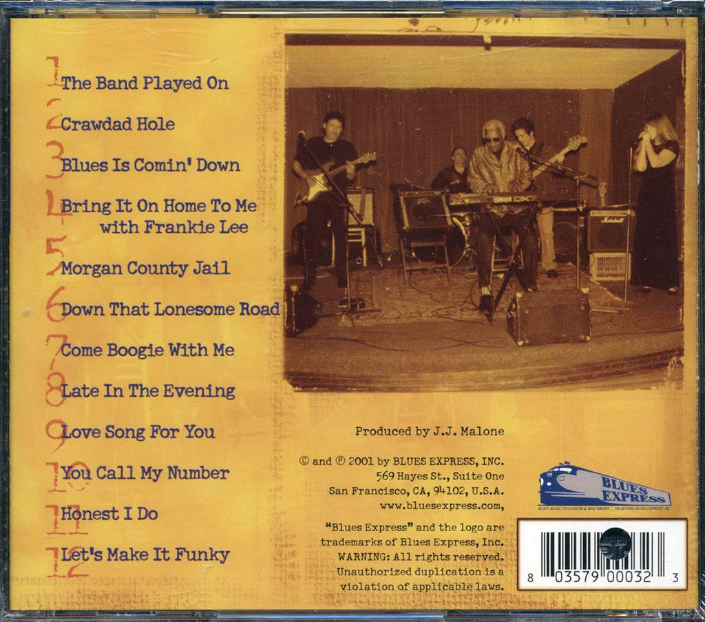JJ Malone - And The Band Played On (marked/ltd stock) Music CD