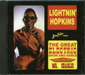 Lightnin' Hopkins - The Great Electric Show And Dance Music CD