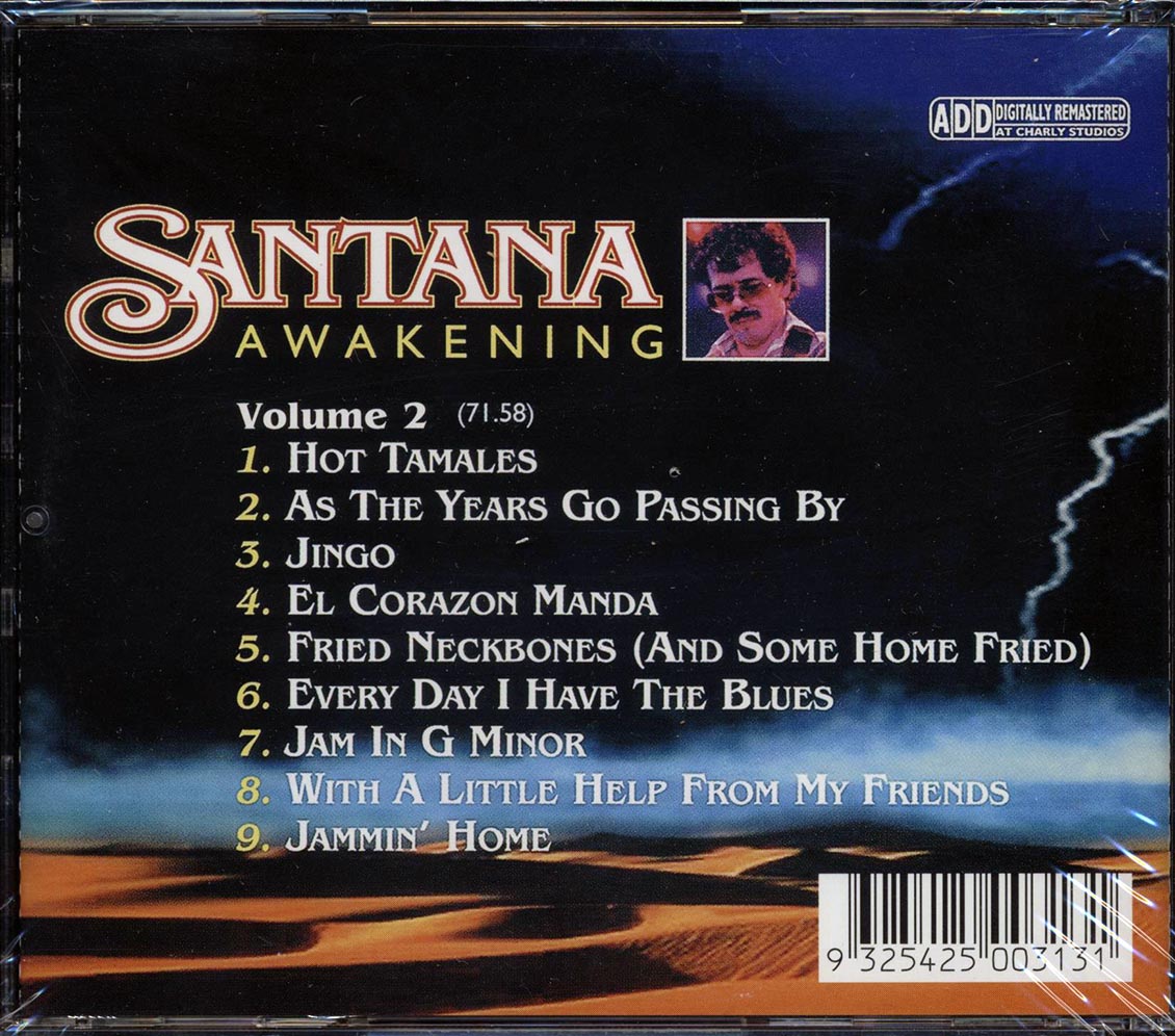 Santana - Awakening Volume 2 Music CD