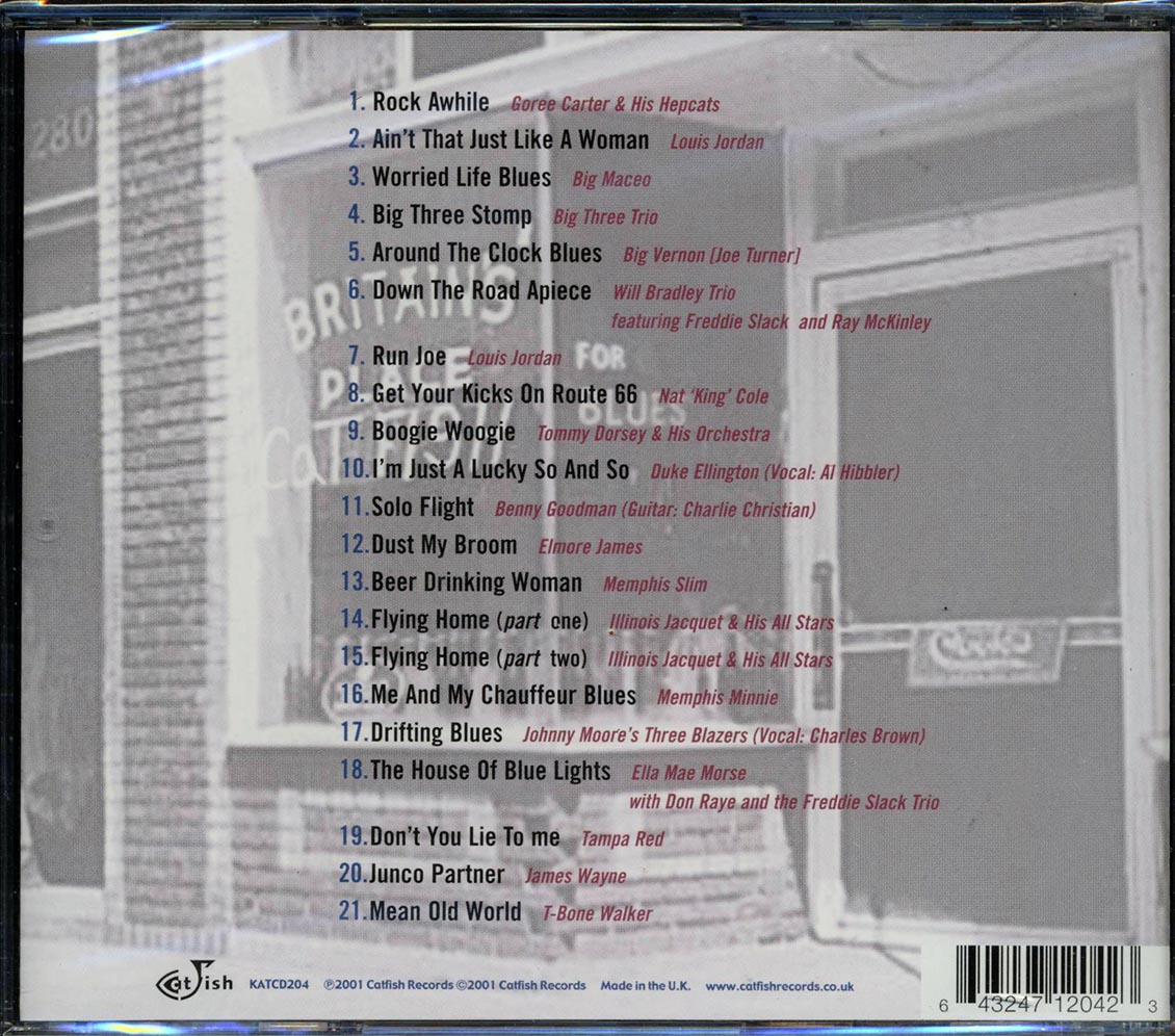 Louis Jordan, Big Maceo, Nat King Cole, Elmore James, Etc. - The Roots Of Chuck Berry Music CD