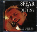 Spear Of Destiny - BBC Radio One Live In Concert (marked/ltd stock) Music CD