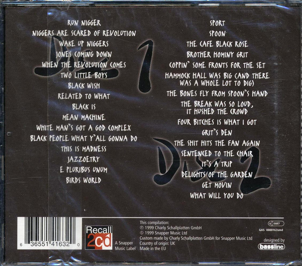 The Last Poets - The Real Rap (32 tracks) (2xCD) Music CD