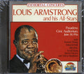 Louis Armstrong & His All Stars - Pasadena, Civic Auditorium June 20, 1956 Music CD