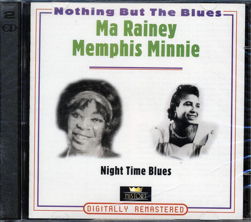 Ma Rainey, Memphis Minnie - Night Time Blues (28 tracks) (2xCD) Music CD