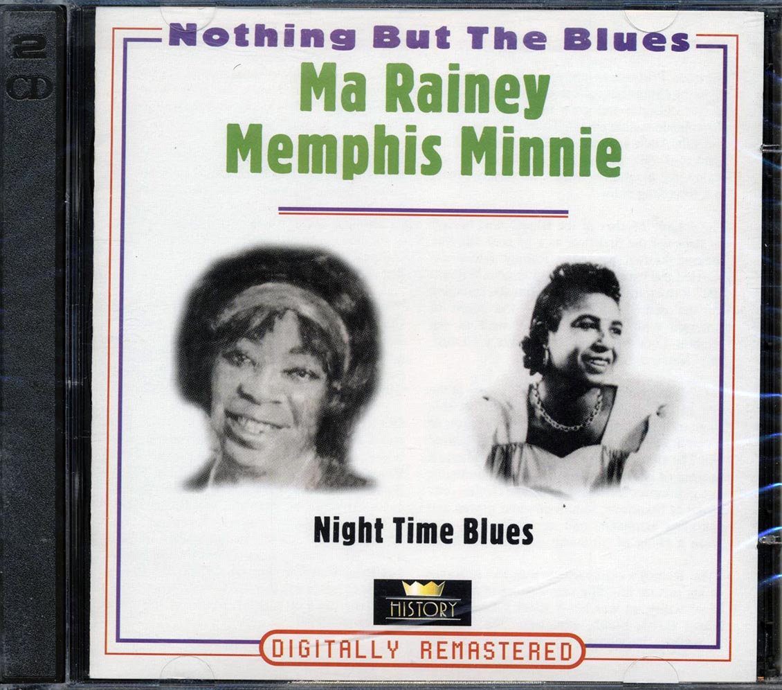 Ma Rainey, Memphis Minnie - Night Time Blues (28 tracks) (2xCD) Music CD