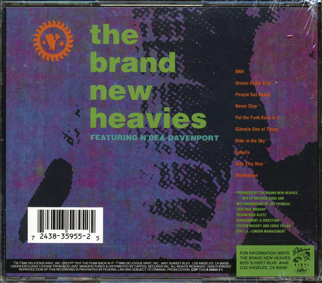 The Brand New Heavies - The Brand New Heavies Music CD
