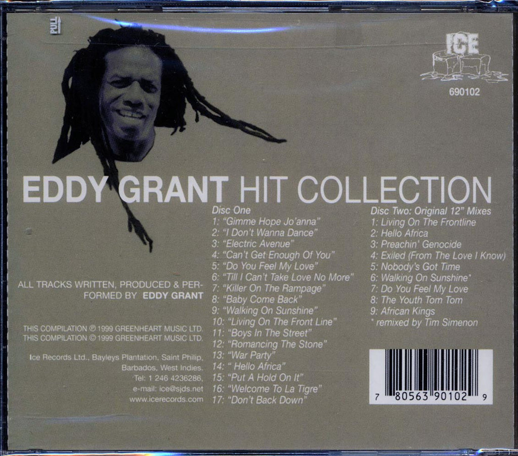 Eddy Grant - Hit Collection (26 tracks) (2xCD) Music CD