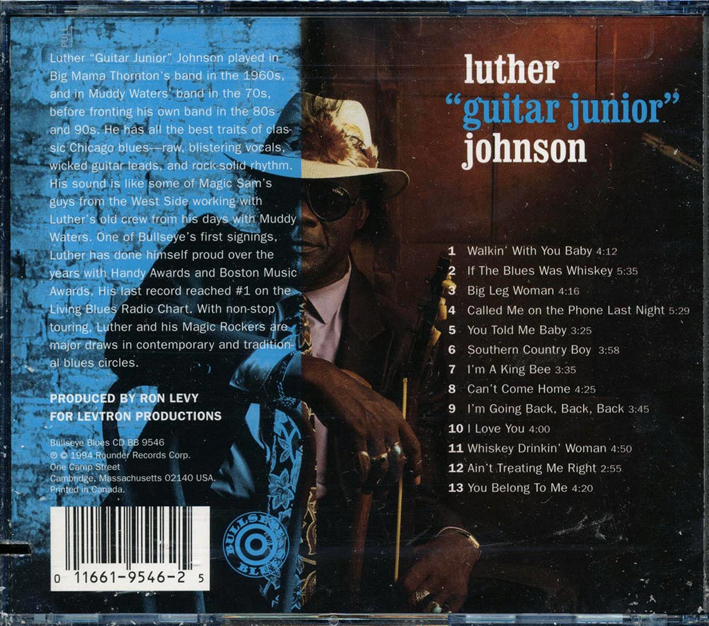 Luther Guitar Junior Johnson - Country Sugar Papa (marked/ltd stock) Music CD