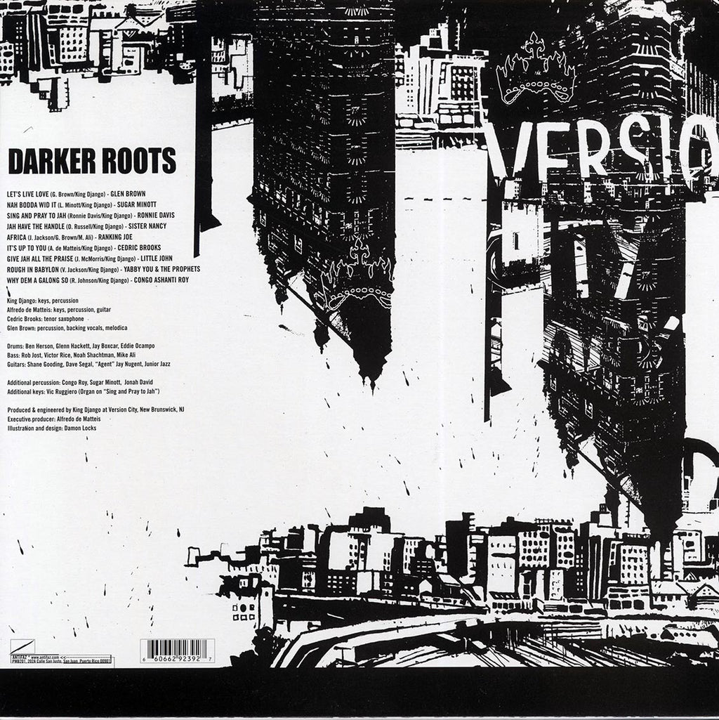 Version City Rockers, Glen Brown, Yabby You, Ranking Joe, Etc. - Darker Roots 2004 FIRST PRESS) Vinyl Record