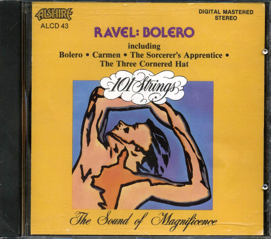 101 Strings - Ravel: Bolero Music CD
