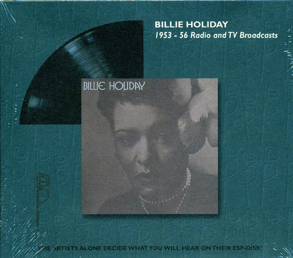 Billie Holiday - 1953-56 Radio And TV Broadcasts Music CD