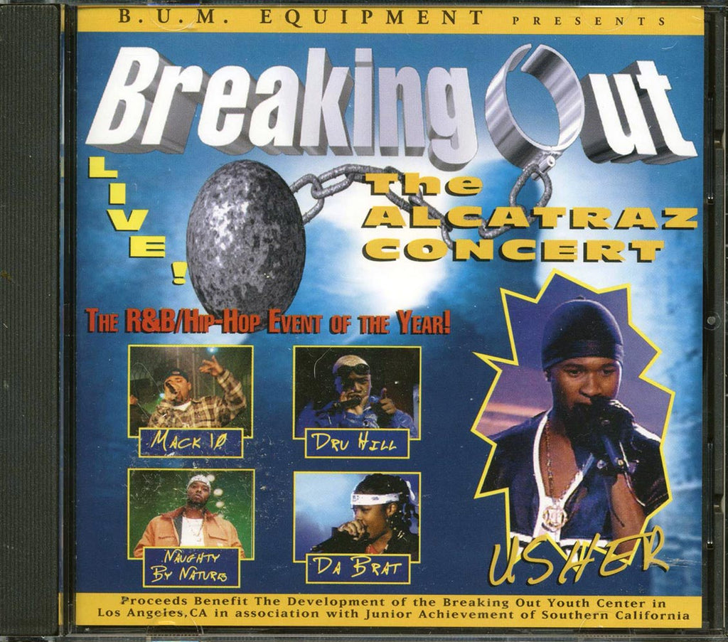 Usher, Run DMC, Mack 10, Dru Hill, Missy Elliot, Etc. - Breaking Out: The Alcatraz Concert Music CD