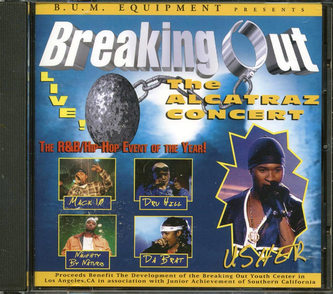 Usher, Run DMC, Mack 10, Dru Hill, Missy Elliot, Etc. - Breaking Out: The Alcatraz Concert Music CD
