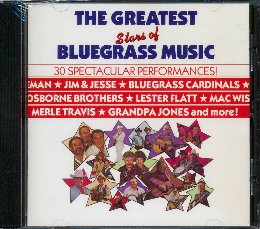 Jim & Jesse, Mac Wiseman, Donna Stoneman, Grandpa Jones, Etc. - The Greatest Stars Of Bluegrass Music (marked/ltd stock) Music CD