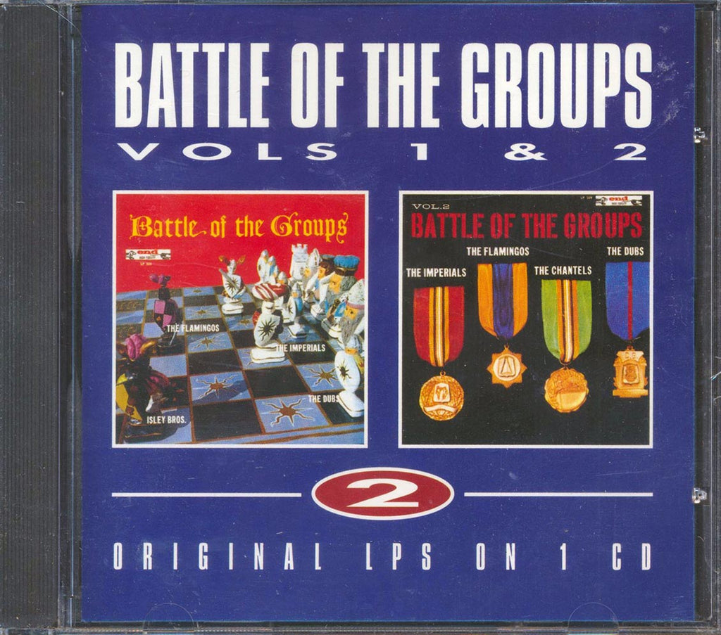 The Isley Brothers, The Dubs, The Flamingos, Etc. - Battle Of The Groups Volumes 1 & 2 (2 albums on 1 CD) (24 tracks) Music CD