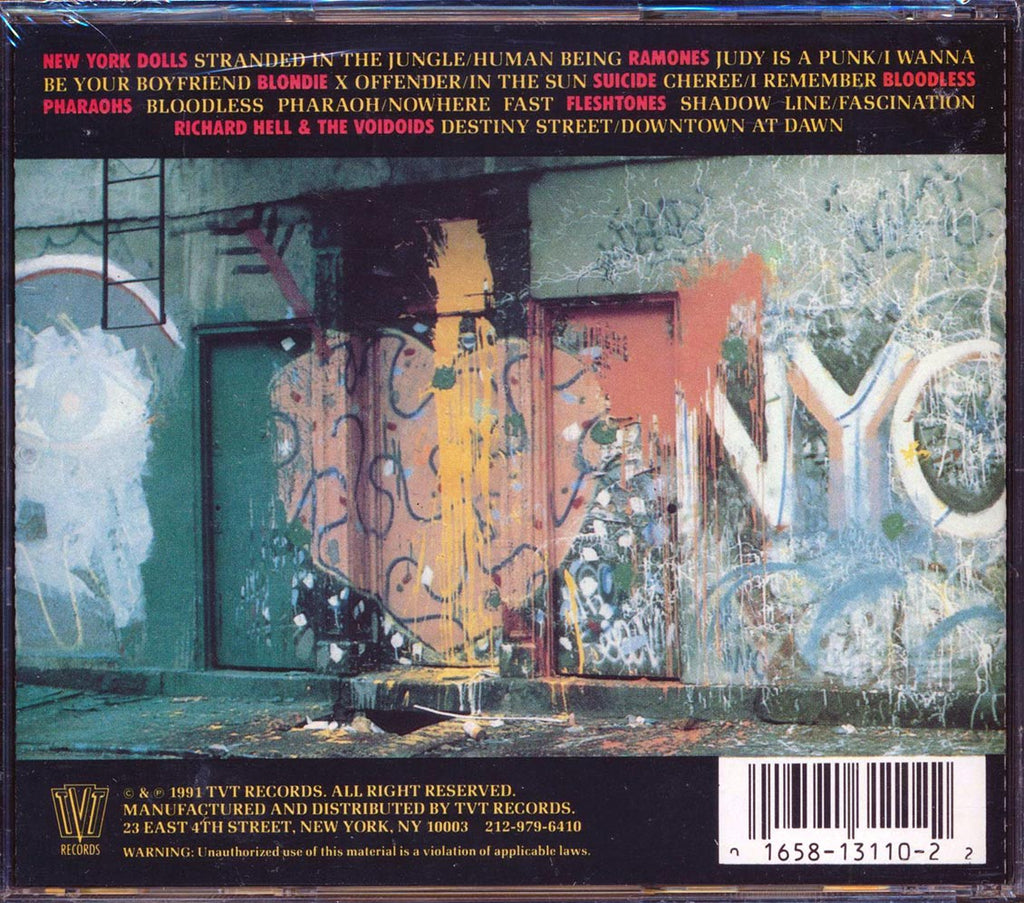 New York Dolls, The Ramones, Blondie, Fleshtones, Etc. - The Groups Of Wrath: Songs Of The Naked City Music CD