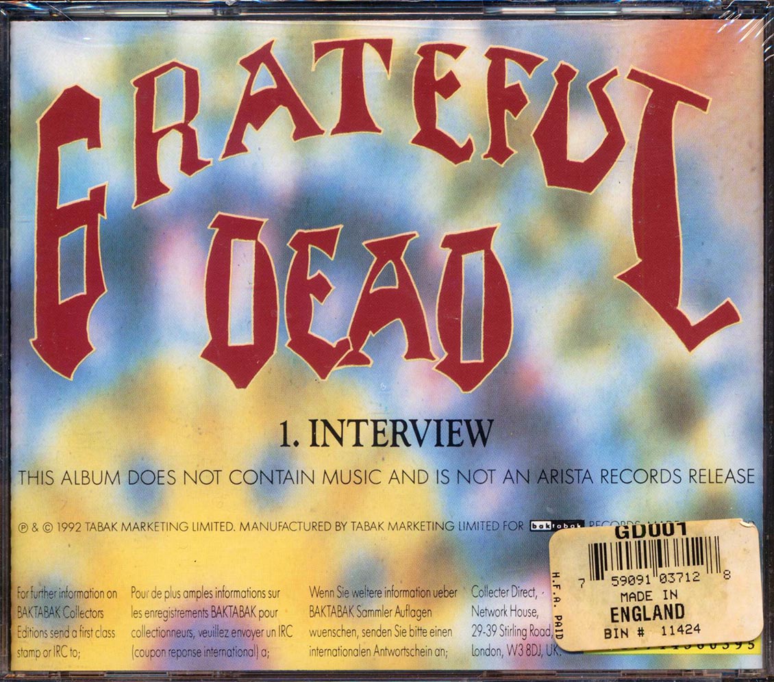 Grateful Dead - Still Truckin' Music CD