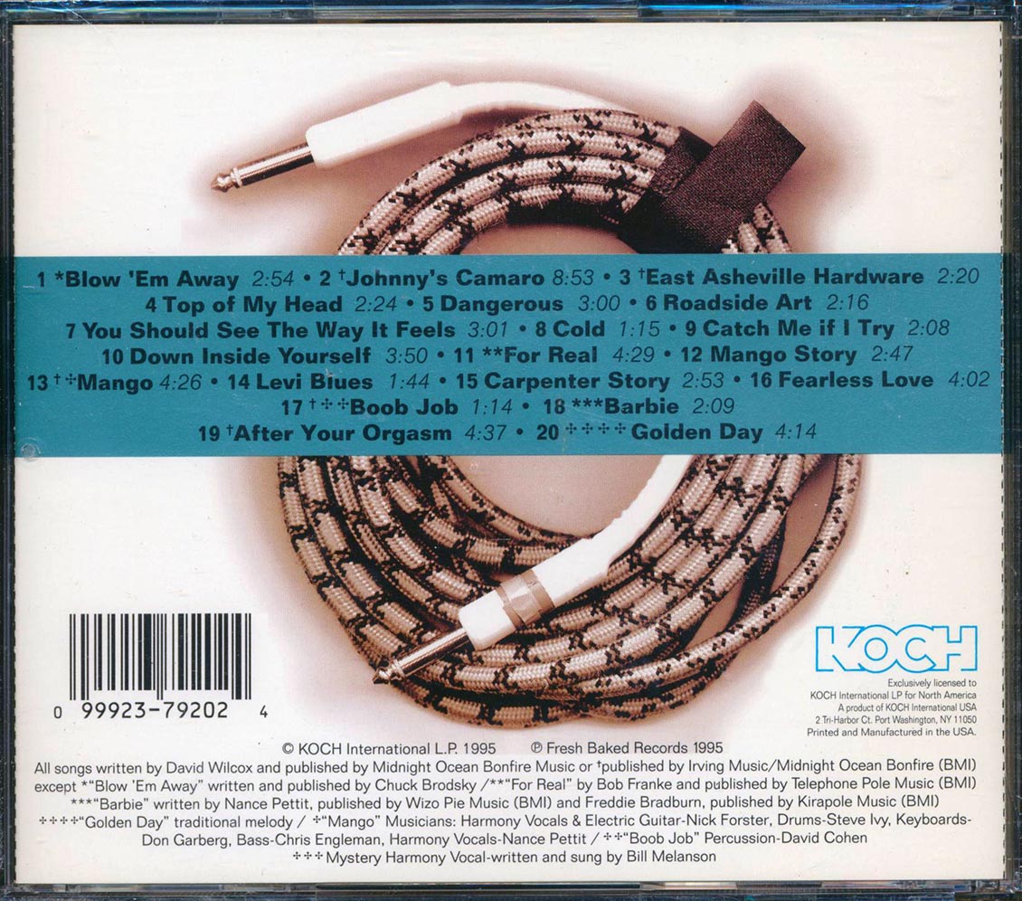 David Wilcox - East Asheville Hardware: Live Music CD