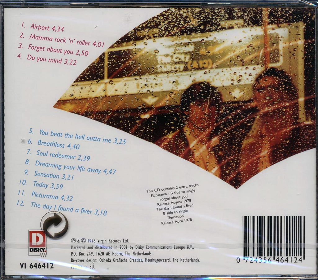 The Motors - Approved By The Motors Music CD