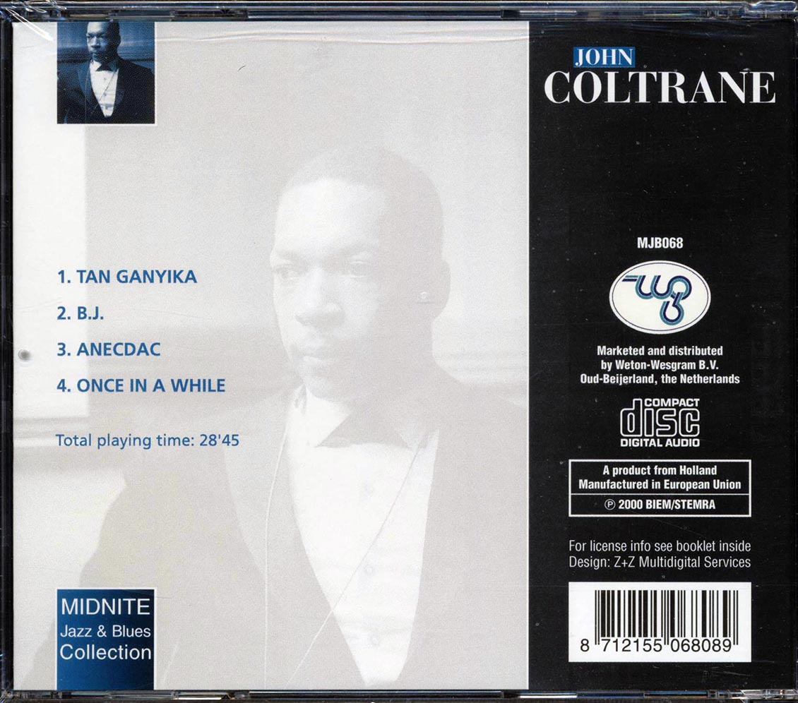 John Coltrane - John Coltrane Music CD