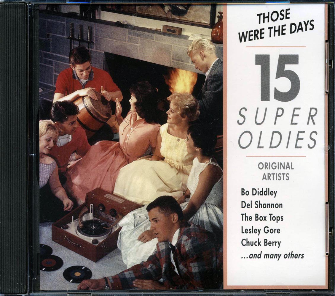 Little Richard, Box Tops, The Sensations, Etc. - 15 Super Oldies: Those Were The Days Music CD