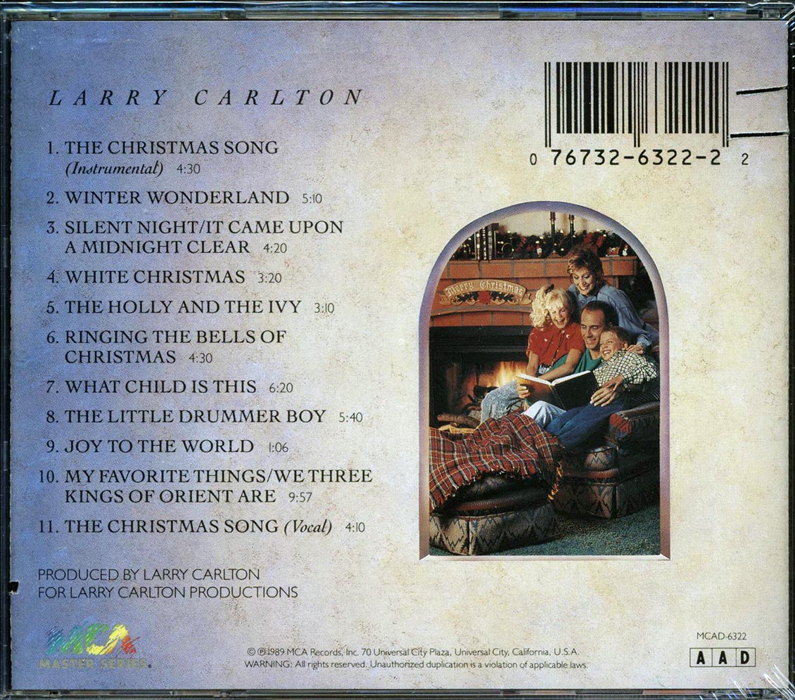 Larry Carlton - Christmas At My House (marked/ltd stock) Music CD