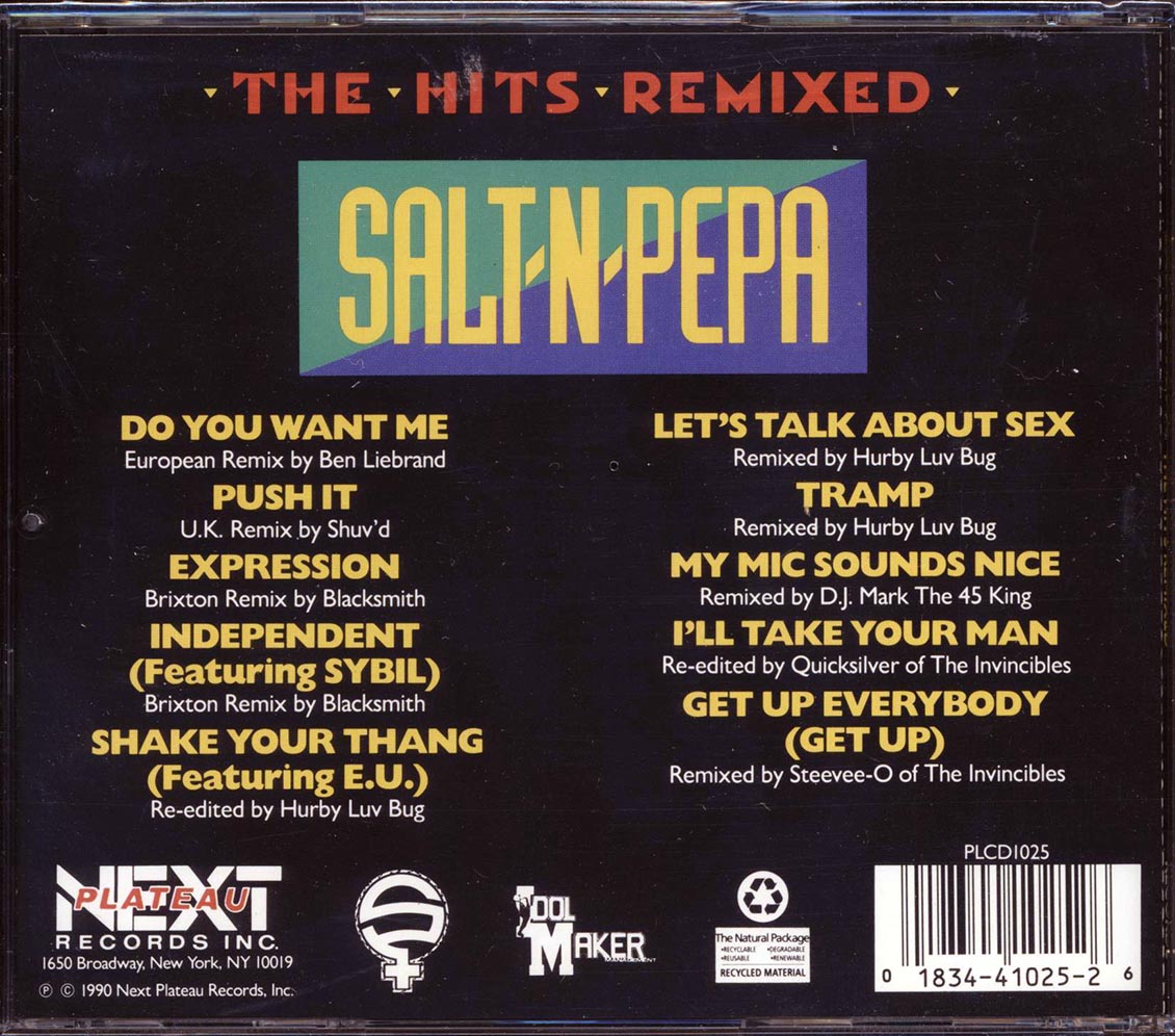 Salt 'N' Pepa - A Blitz Of Salt-N-Pepa Hits: The Hits Remixed Music CD