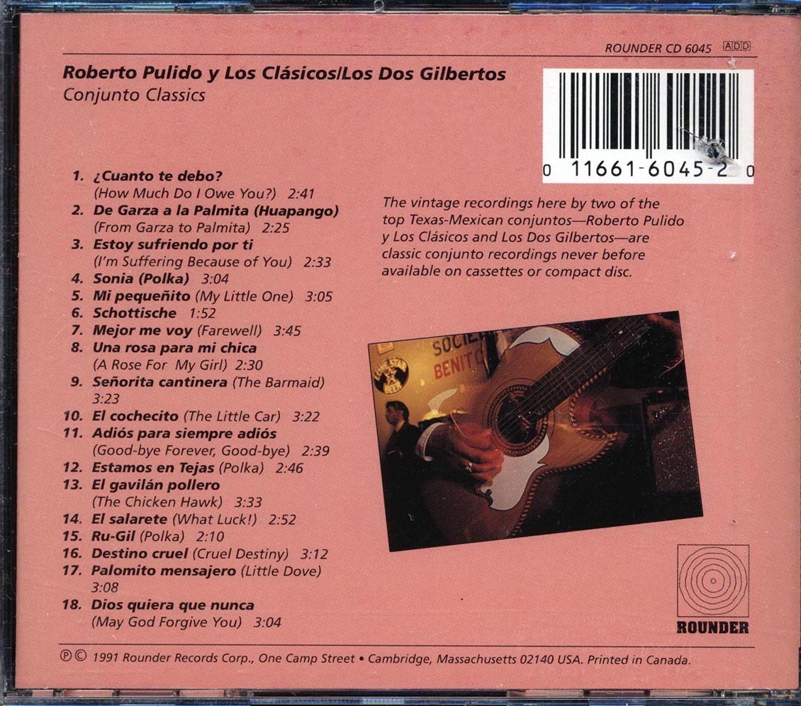 Roberto Pulido Y Los Clasicos, Los Dos Gilbertos - Conjunto Classics (marked/ltd stock) Music CD