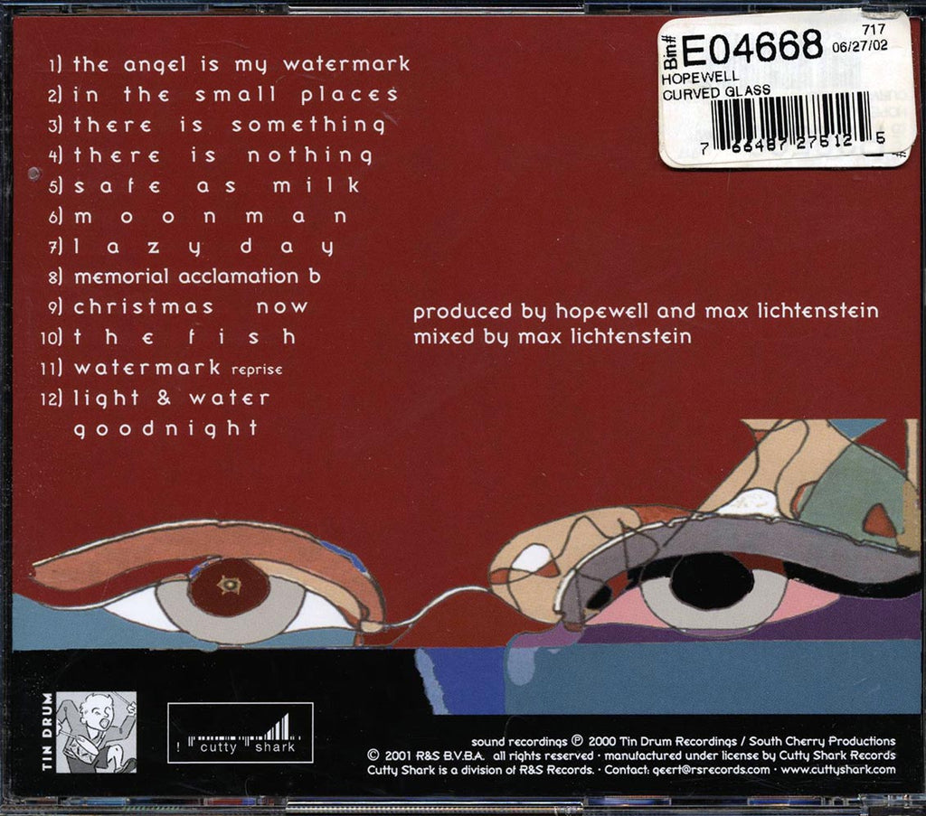 Hopewell - The Curved Glass Music CD