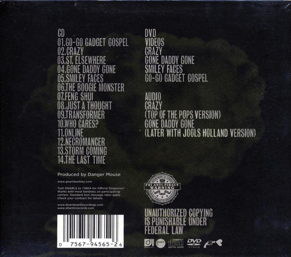 Gnarls Barkley - St. Elsewhere (3D Lenticular Artwork Cover) (incl. DVD) (incl. 92-page booklet) (deluxe edition) Music CD