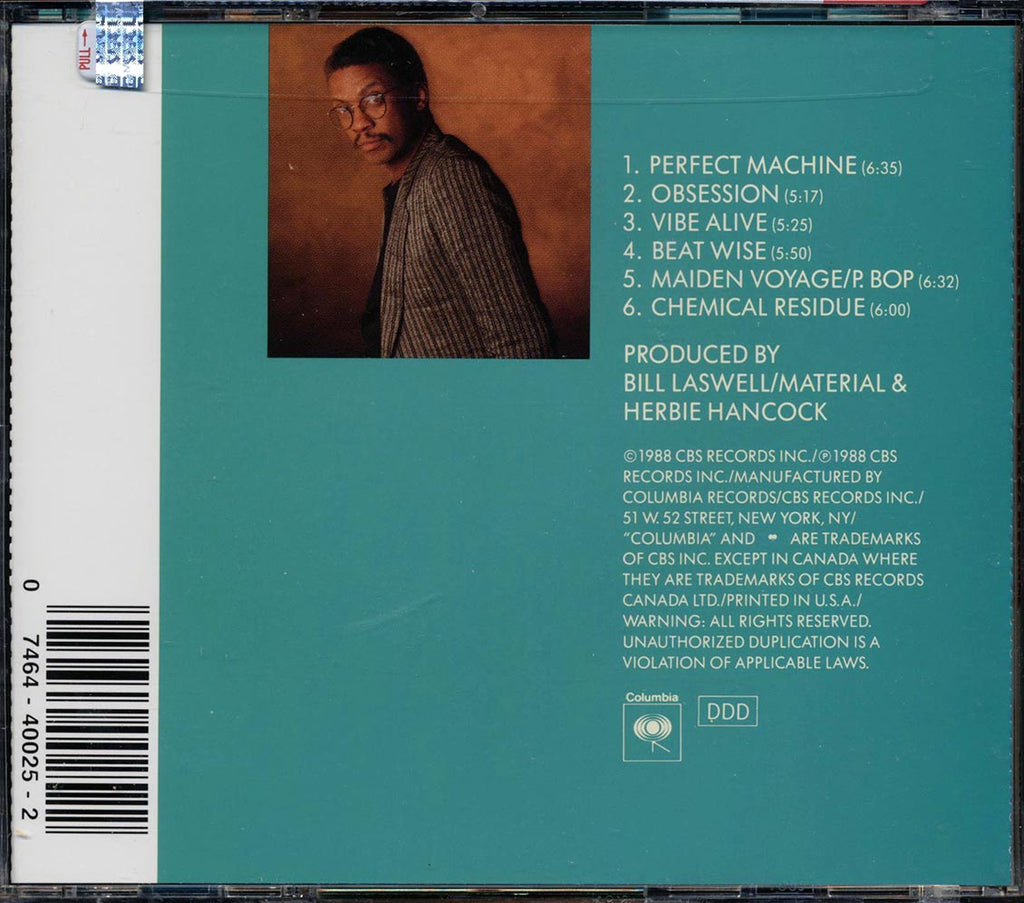 Herbie Hancock - Perfect Machine Music CD