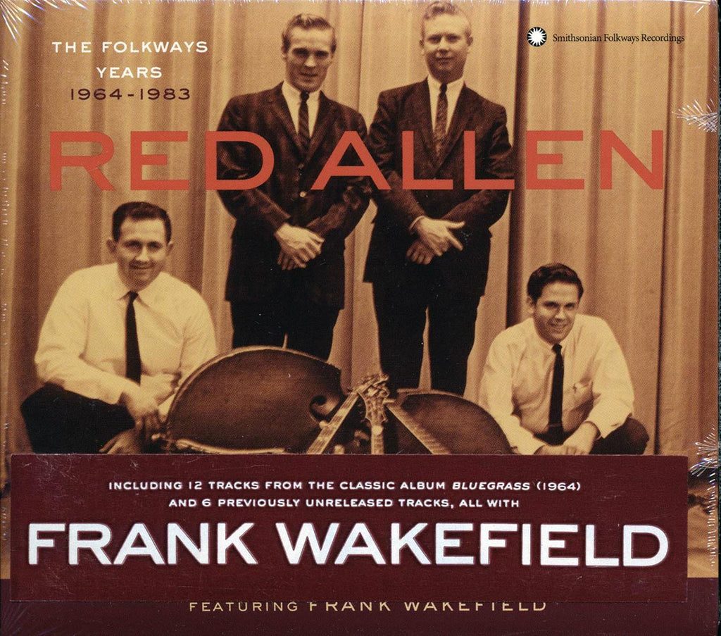 Red Allen, Frank Wakefield - The Folkways Years 1964-1983 (incl. large booklet) (marked/ltd stock) Music CD