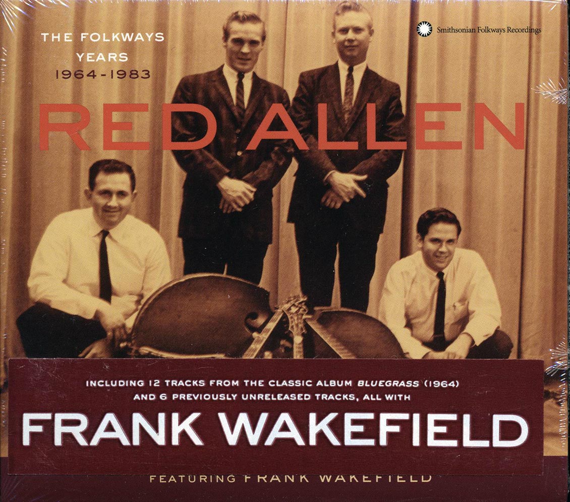 Red Allen, Frank Wakefield - The Folkways Years 1964-1983 (incl. large booklet) (marked/ltd stock) Music CD