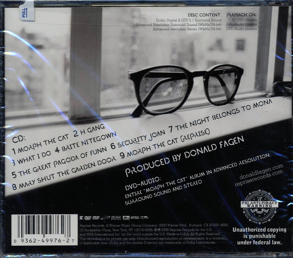 Donald Fagen - Morph The Cat (incl. DVD) (marked/ltd stock) Music CD