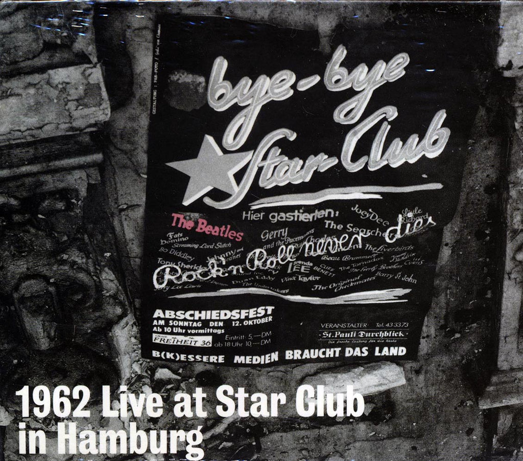 The Beatles - Live: At The Star-Club In Hamburg, Germany 1962 (incl. large booklet) (24-bit mastering) Music CD